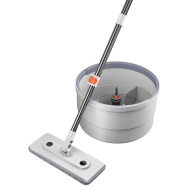 Швабра и ведро c системой очистки Xiaomi Mayflower Barrel Dirt Separation Mop Set + 2 насадки для швабры (WYH-A23)