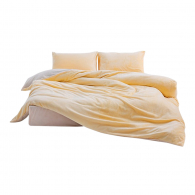 Постельное белье из флиса Xiaomi 8H Warm Fleece Class A Bedding Set JT2 1.8m Sun Yellow
