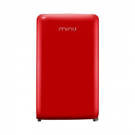 Мини-холодильник Xiaomi MiniJ Mini Retro Refrigerator Light Series Red (BC-121C)