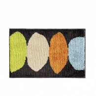 Нескользящий коврик для ванной комнаты Xiaomi Dajiang Nordic Style Non-slip Bathroom Mat Lemon Dark Gray 50х80cm