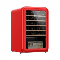 Винный шкаф Xiaomi HCK Wine Cooler 115L 49 bottles Red (SC-130RDA)
