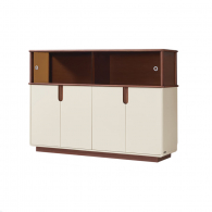 Тумба Xiaomi Linsy Mid-Century Modern Sideboard 1.4 m Walnut/White (YF2T-B)