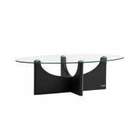 Журнальный столик Xiaomi Linsy Mid-Century Modern Geometric Coffee Table Black 120 cm (YF2L-C)