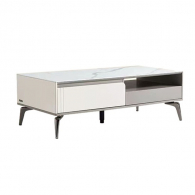 Журнальный столик Xiaomi Linsy Coffee Table With Floating Stone Grey/White (SY1L-A)