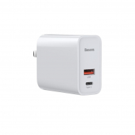 Сетевое зарядное устройство Baseus Speed PPS Quick charger C+U 30W White (BS-CH905)