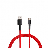 Кабель Xiaomi MI Micro USB Braided Kevlar Cable 100 см Red Black (SJX13ZM)