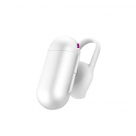 Беспроводная Bluetooth гарнитура QCY Q12 White