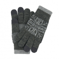 Перчатки для сенсорных экранов Xiaomi FO Touch Screen Warm Velvet Gloves Gray