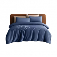 Постельное белье из хлопка Xiaomi Deep Sleep Luxury Sateen Kits 1.8m Blue