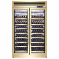 Винный шкаф с постоянной температурой и воздушным охлаждением Vinocave Wine Cabinet With Constant Temperature 200 bottles Fragrant Gold (CWC-800A)