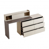 Туалетный столик с 6 ящиками Xiaomi Linsy A Telescopic Chest Of Drawers And A Built-in Household Corner Dressing Table 1.23-2 m (TV3C-A)