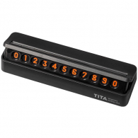 Временная карта парковки Xiaomi BCASE TITA Temporary Parking Card Black