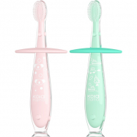 Детские зубные щётки Xiaomi Baby Silicone Toothbrush Koia Mama 8M (2 шт)