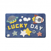 Нескользящий коврик для ванной комнаты Xiaomi Dajiang Nordic Style Non-slip Bathroom Mat Lucky Day 50х80cm