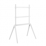 Напольная подставка для телевизора Brateck Steel Studio TV Floor Stand Matte White (FS14-46F-01)