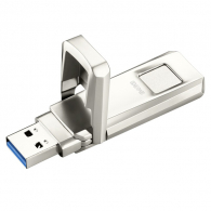 Flash-накопитель со сканером отпечатка пальца Xiaomi Aigo Smart Flash Drive Fingerprint USB3.0 64GB (U90)