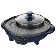 Гриль электрический комбинированный Xiaomi Liven Roasting Electric Hot Pot Blue (SK-J3212)