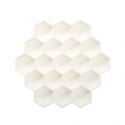Силиконовая форма для льда Jordan Judy Ice Mold Honeycomb Beige 19 ячеек (CD033)