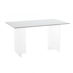 Обеденный стол со столешницей из керамогранита Xiaomi 8H Jun Suspended Rock Slab Dining Table Wabi-Sabi White 1.6 m (YB8)