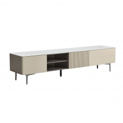 Тумба под телевизор Xiaomi Linsy Volta Sintered Stone TV Cabinet 180 cm Grey/White (UC1M-A)