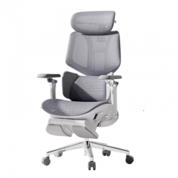 Офисное кресло с подставкой для ног Xiaomi HBADA Premium Smart Ergonomic Chair X7 White (X701WVA) (версия с аккумулятором)