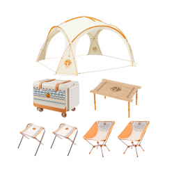 Кемпинговый набор из 7 предметов Xiaomi Sky&Cloud Magic Box Camping Set (алюминиевый каркас)