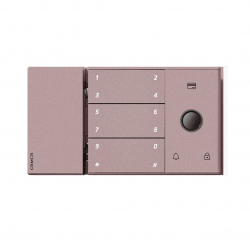 Умный дверной замок для стеклянных дверей Xiaomi CRMCR Smart Glass Door Lock Pro Ice Berry Powd (CB2306)