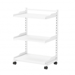 Стеллаж напольный на колесах Xiaomi Have Fantastic Home Adjustable Kitchen Microwave Oven Rack (3 уровня)