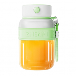 Беспроводная соковыжималка – блендер Xiaomi Zhenmi Camping Portable Juice Bucket Dopamine Avocado Green (ZMGZ-J12)