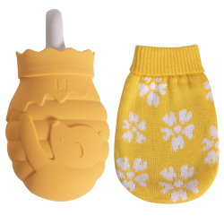 Силиконовая грелка Jordan Judy Bear Hot Water Bottle Size S Yellow (WD0032-S)