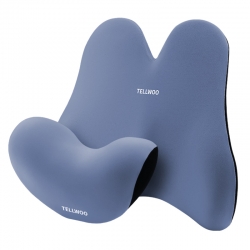 Комплект ортопедических подушек для шеи и поясницы Xiaomi Tellwoo Memory Foam Headrest Lumbar Support Set Blue