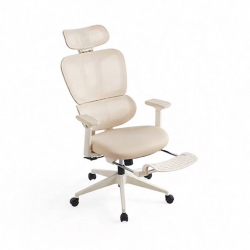 Кресло с подставкой для ног Xiaomi Linsy Ergonomic Chair Beige (BY122-A)