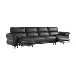 Диван-реклайнер на 4 места Xiaomi Linsy Electric Recliner Sofa With Installation Close To The Wall 3400 mm Black (G282-C)