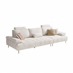 Диван на 3 места с регулируемой спинкой Xiaomi Linsy Three-Seater Sofa With Adjustable Backrest 2850 mm White (BS803-A)