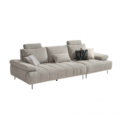 Диван на 3 места с регулируемой спинкой Xiaomi Linsy Three-Seater Sofa With Adjustable Backrest 2850 mm Gray (BS803-A)