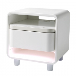 Умная многофункциональная прикроватная тумбочка Xiaomi 8H Fun Sleep Smart Multi-Purpose Bedside Table G1 Polar Day White