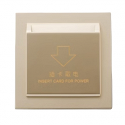 Умный карточный выключатель Xiaomi Mijia Bluetooth Mesh Plug-in Power Pickup Gold (A1-QD)