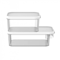 Набор контейнеров для хранения с ионами серебра Xiaomi Quange Full Grid Silver Ion Crisper M + L Size