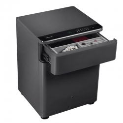 Умный электронный сейф с двумя отсеками Xiaomi CRMCR Smart Safe Deposit Box Two Door Black (BGX-X1-55KN)