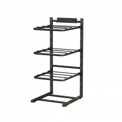 Стеллаж настенный Xiaomi Nagu Multi-Layer Wall-mounted Storage Rack Black (4 полки)