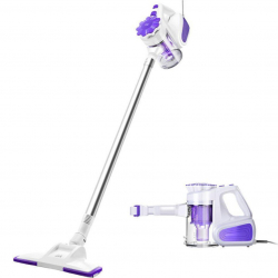 Проводной портативный пылесос PUPPYOO White&Purple (WP526-C)