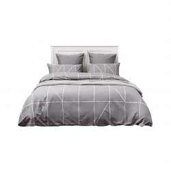 Комплект постельного белья Xiaomi Como Living Bed Sheets Grey 1.2m