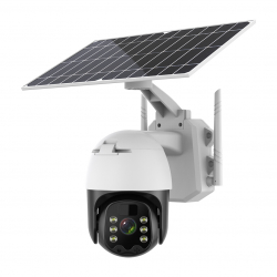 IP-камера на солнечной батарее YouSmart Intelligent Solar Energy Alert PTZ Camera Wi-Fi White&Black (Q5PRO)