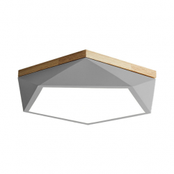 Умный потолочный светильник Xiaomi HuiZuo Smart Macaron Polygon Ceiling Light 18W Midnight Ash