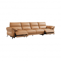 Диван-реклайнер на 4 места Xiaomi Linsy Electric Recliner Sofa With Installation Close To The Wall 3500 mm Brown (G282-B)
