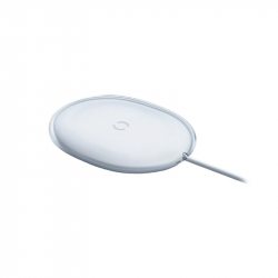 Беспроводное зарядное устройство Baseus Jelly Wireless Charger 15W White (BS-W510)