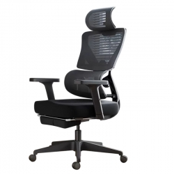 Офисное кресло с подставкой для ног Xiaomi HBADA Ergonomic Computer Chair E2 High Version Black (E201 BSE)