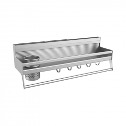 Кухонная полка Xiaomi Diiib Kitchen Shelf Single Cup 500mm Aluminum Alloy Silver (DMCFZWJ004)