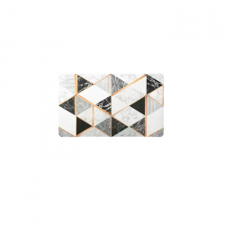 Водонепроницаемый коврик для кухни Xiaomi Dajiang Waterproof Anti-skid Anti-fouling Kitchen Mat Baroque 75х45cm