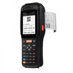Терминал сбора данных с термопринтером Qunsuo Handheld Terminal Thermal Printer 58mm 4G  (PDA-3505)